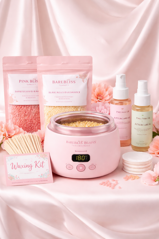BareBliss Luxe At-Home Waxing Kit (Sensitive Skin)
